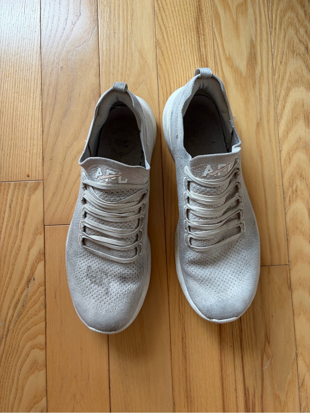 Men's Lightweight Grey APL Techloom Breeze - Parchment Size 11